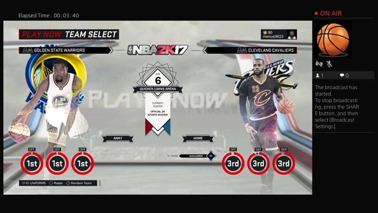 marcus3622's Live PS4 Broadcast