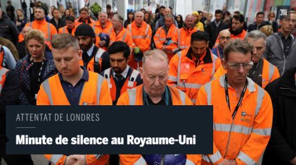 下载视频: Le Royaume-Uni se fige en hommage aux victimes de l’attentat de Londres