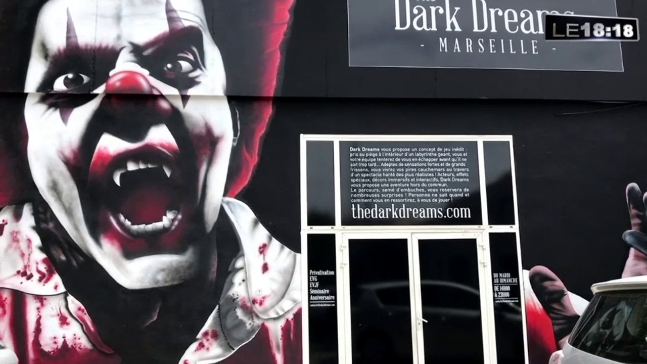 Le 18:18 - Marseille : la maison de la peur, la nouvelle attraction pour les amateurs de grands frissons