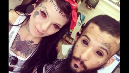 Bizarre & gut-wrenching Eyeball tattoos