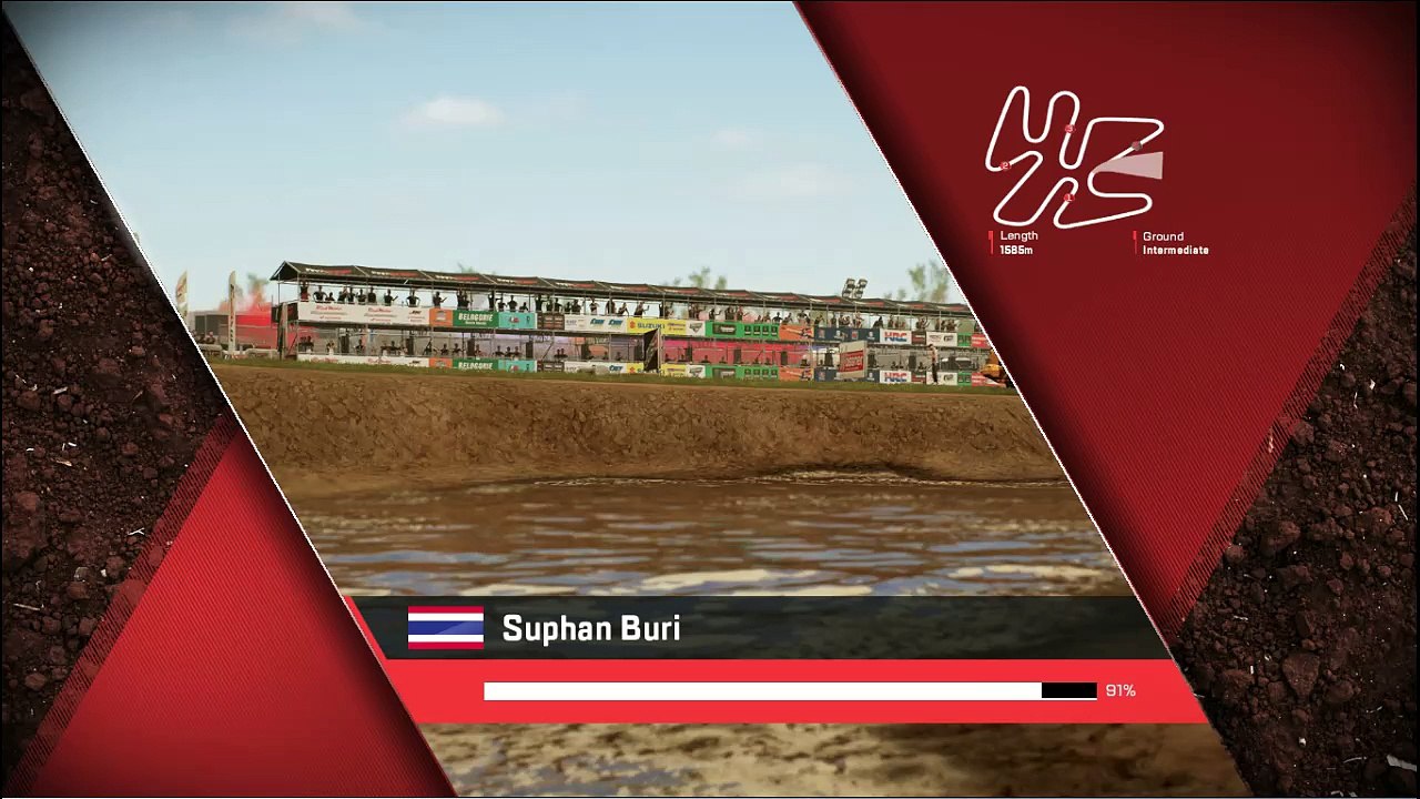 MXGP 3 :The Official Motocross Video Game|Suphan Buri|Circuit Preview|Pc/Xbox/PS4 2017