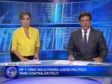 Alianza País y CREO solicitarán juicio político para Contralor Carlos Pólit