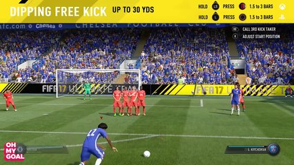 FIFA 17 all free kicks tutorial