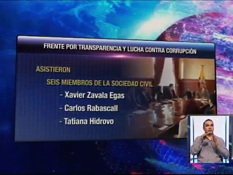 Presidente Lenín Moreno firmó decreto para crear frente de transparencia y lucha contra la corrupción