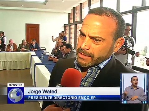 EMCO se reunió en Cuenca con el Ministerio de Transporte y Obras Públicas