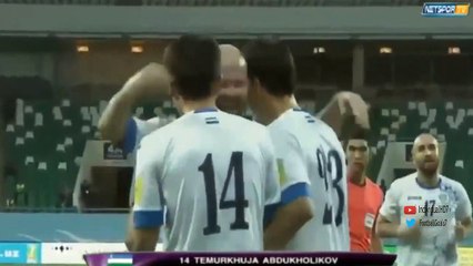 Uzbekistan 1-0 Thailand Temurkhodja Abdukholiqov Goal WORLD Friendly International 06052017 Full replay HD