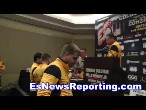 tony morgan on gennady golovkin vs willie monroe jr - EsNews
