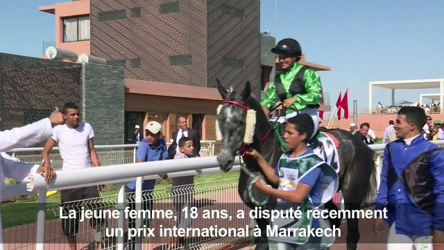 Au Maroc, une jeune jockey pionnière sur les hippodromes