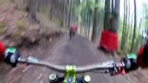 Two cyclists go into the woods and make a chilling encounter