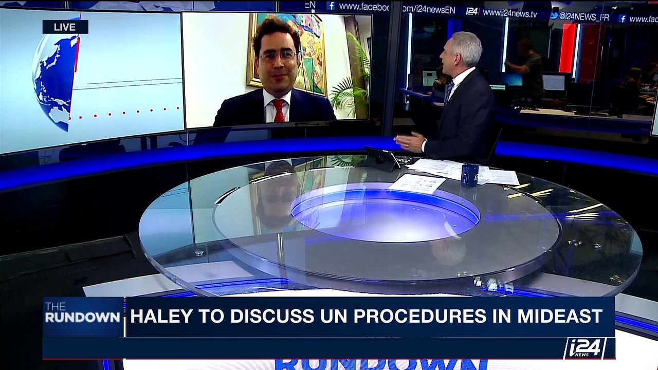 THE RUNDOWN | Haley to UN: remove "chronic anti-Israel bias"  | Tuesday, June 6th 2017