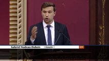 Assermentation de Gabriel Nadeau-Dubois