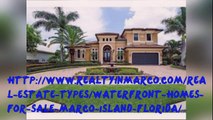 Beautiful Waterfront houses for sale in Marco Island Florida