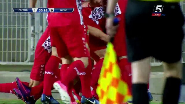 Radu Ginsari Goal HD - Israel 0 - 1 Moldova - 06.06.2017 (Full Replay)