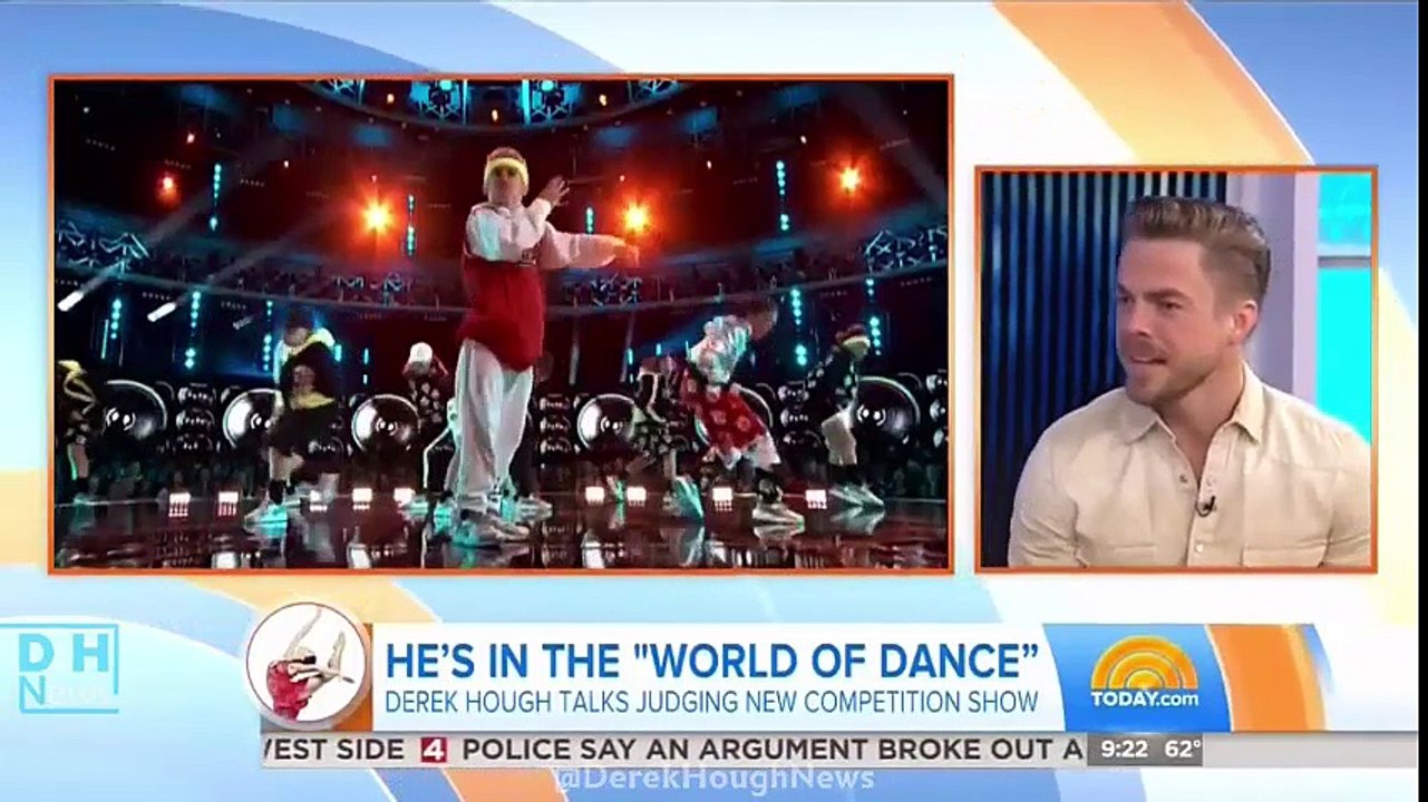 Derek Hough on Today - June 6, 2017