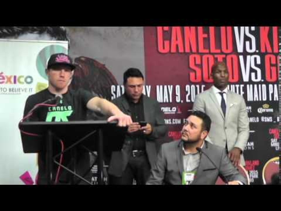 canelo asked which punch of kirkland woke him up? says was awake from start