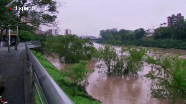 Suben a 240 las ciudades afectadas por lluvias al sur de Brasil