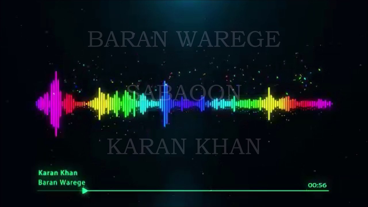 Karan Khan - Baran Warege (Official) - Sabaoon