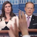 The one big difference between Sean Spicer and Sarah Huckabee Sanders