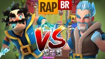 RAP DO MAGO ELETRICO VS MAGO DE GELO!!  CLASH ROYALE