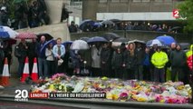 Attentat de Londres : l'émouvante minute de silence nationale