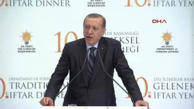 Cumhurbaşkanı Erdoğan ve Başbakan Yıldırım Büyükelçiler Iftarında Konuştu 6