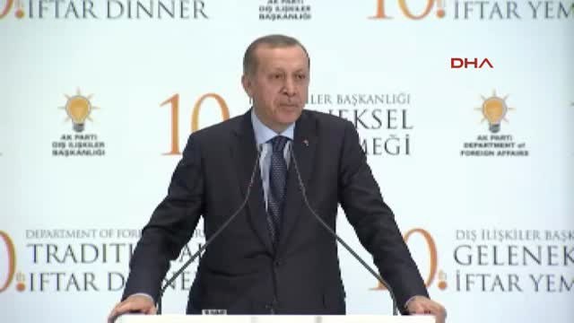 Cumhurbaşkanı Erdoğan ve Başbakan Yıldırım Büyükelçiler Iftarında Konuştu 7