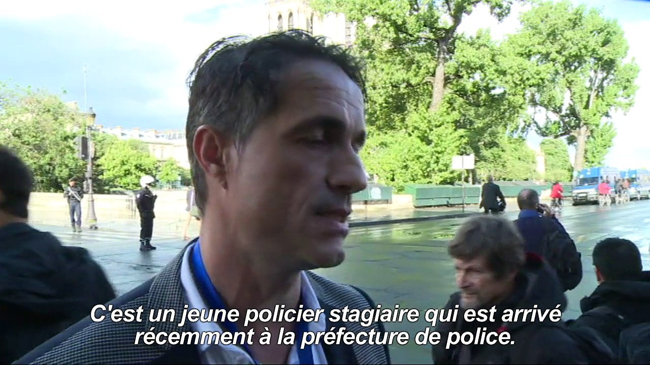 Le policier agressé sur le parvis de Notre-Dame hospitalisé
