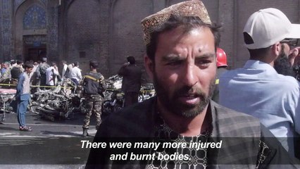 Afghanistan: motorcycle bomb exploses near a mosque in Herat
