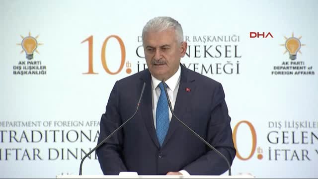 Cumhurbaşkanı Erdoğan ve Başbakan Yıldırım Büyükelçiler Iftarında Konuştu 1