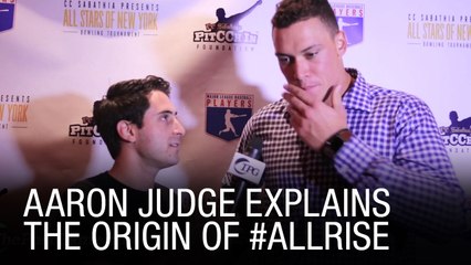 Aaron Judge Explains The Origin Of #AllRise