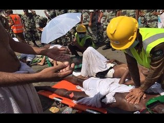 #غرفة_الأخبار | شاهد .. اللقطات الأولي لحادث التدافع بـ مني