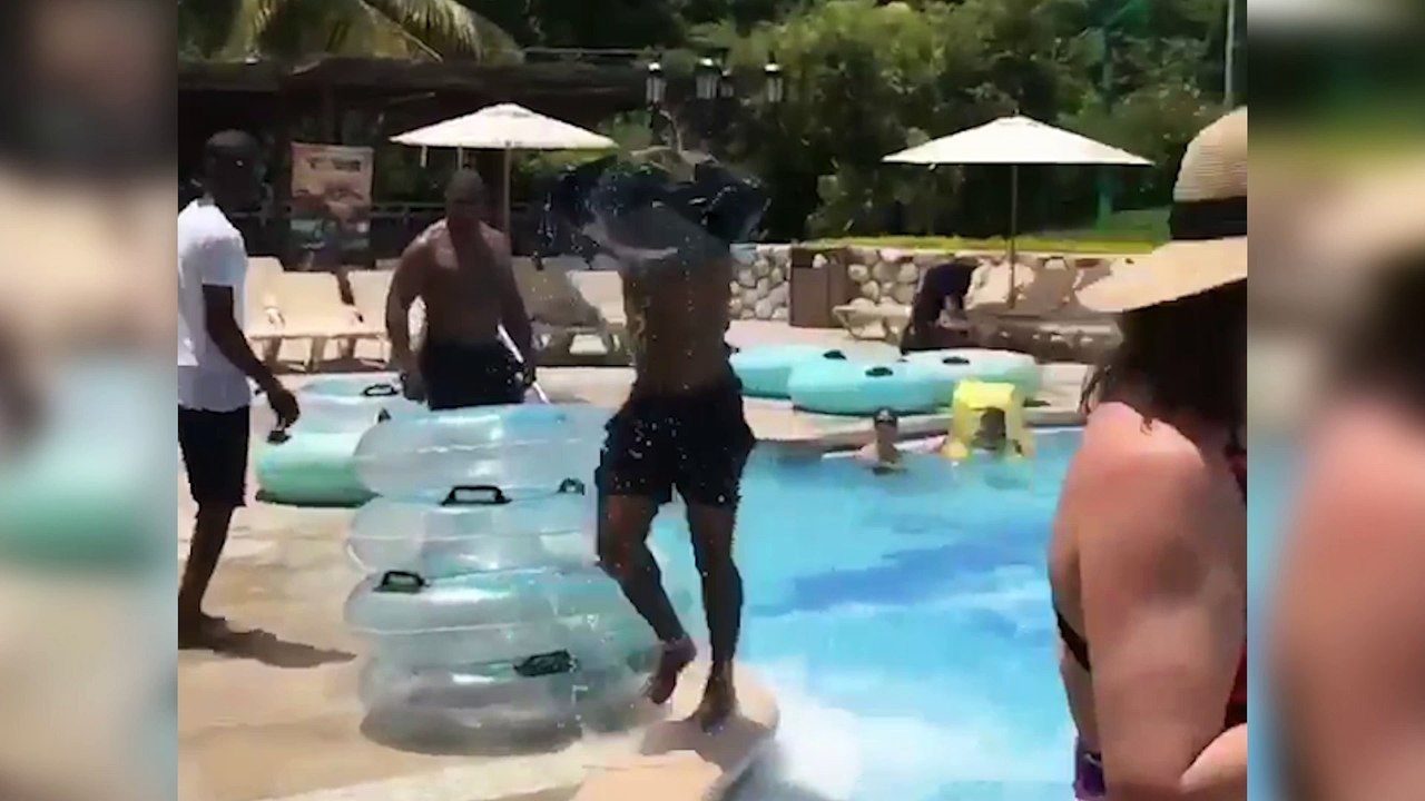 Man WALKS ON WATER To Become King of The Water Park