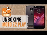 Moto Z2 Play fora da caixa, veja tudo! - Vídeo Unboxing EuTestei Brasil