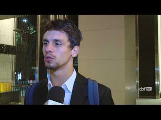 Rodrigo Caio se apresenta à Seleção Brasileira, na Austrália