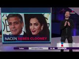 ¡George Clooney ya es papá! | Imagen Noticias con Yuriria Sierra