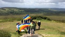 Une trentaine de manifestants contre les manœuvres de l'OTAN