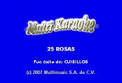 25 Rosas - Banda Cuisillos (Karaoke)