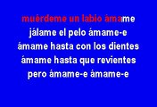 Amame Hasta Con Los Dientes - Timbiriche (Karaoke)