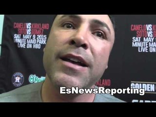 Oscar De la Hoya on Canelo vs Kirkland and Mayweather vs Pacquiao