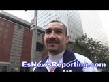 soto on fighting frankie gomez & mayweather vs pacquiao - EsNews