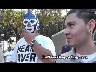 security guard to lopez fans you got to go