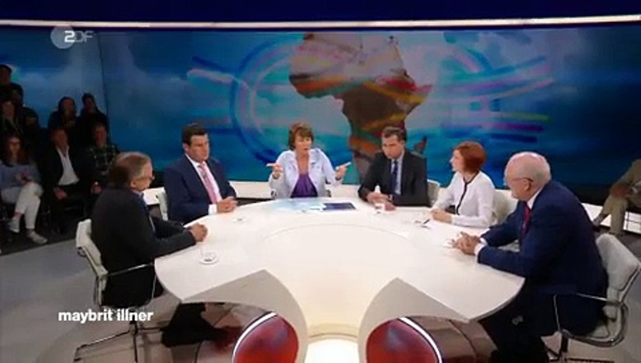 Maybrit Illner vom 13. Juli 2017 - Streit statt Lösungen – Scherbenhaufen nach dem Gipfel Part 2