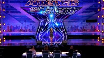 Angelina Green: 13-Year-Old Singer Earns Golden Buzzer From Heidi Klum - America's Got Talent 2017
