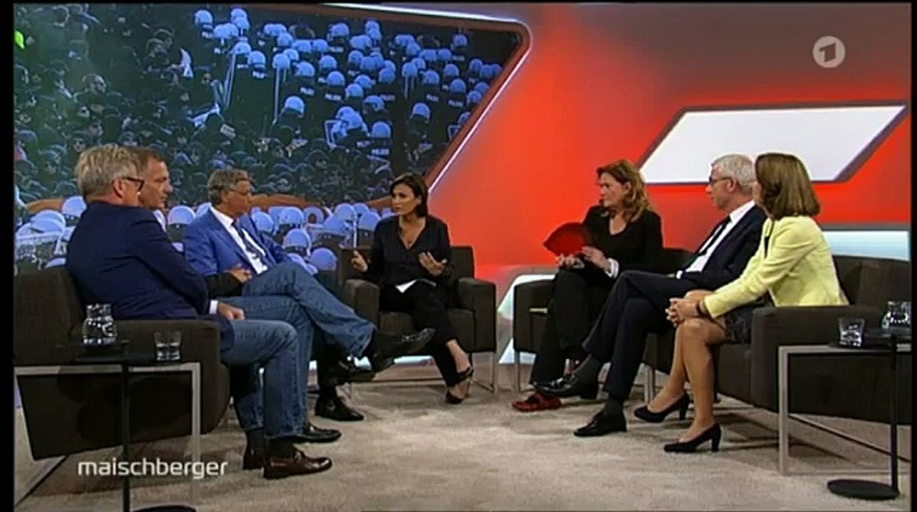 Maischberger 12.07.2017 Gewalt in Hamburg: Warum versagt der Staat? Part 2