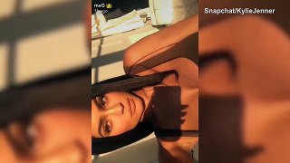 Golden girl! Kylie Jenner takes selfies at 'magic hour'