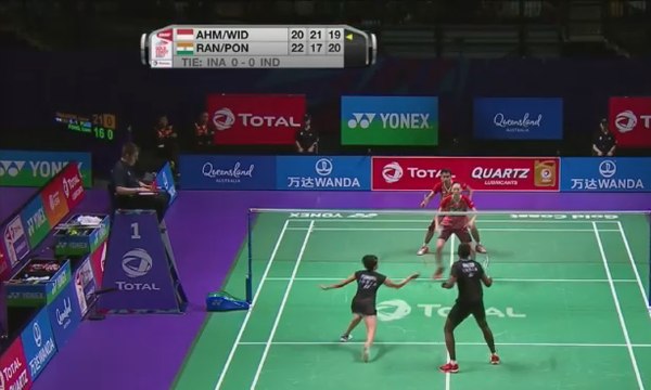 Peringkat Tim Beregu Bulu Tangkis Indonesia Menurun