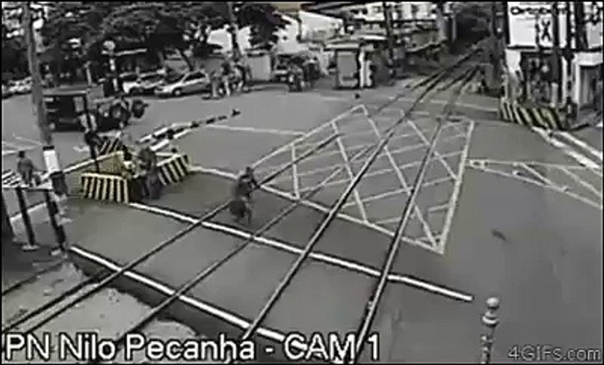 Train Accident Missed by Just