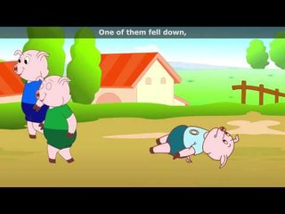 Ten Little Pigs - Nursery Rhyme with Karaoke