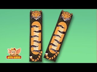 Lets Make a Bookmark - Save Tiger