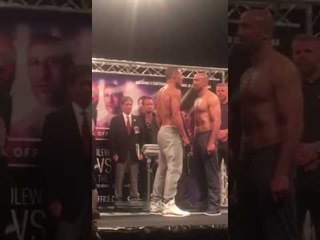 Chris Eubank Jr. vs Arthur Abraham Faceoff - esnews
